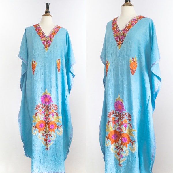 Embroidered Caftan - Etsy