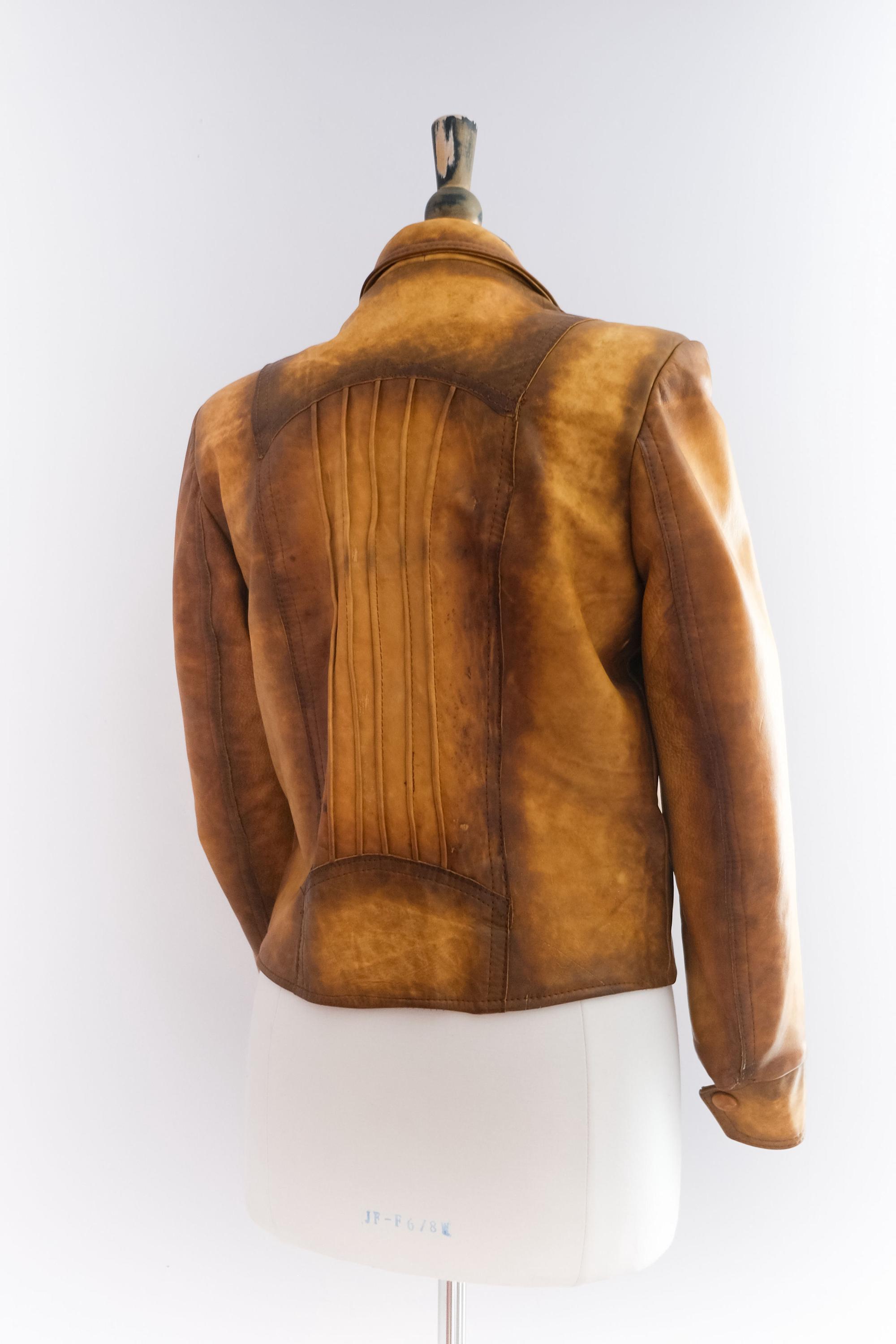 Vintage 1970's Leather Ranch Western Leather Jacket • UNISEX Vintage 1970's Leather Ranch Western Leather Jacket • UNISEX