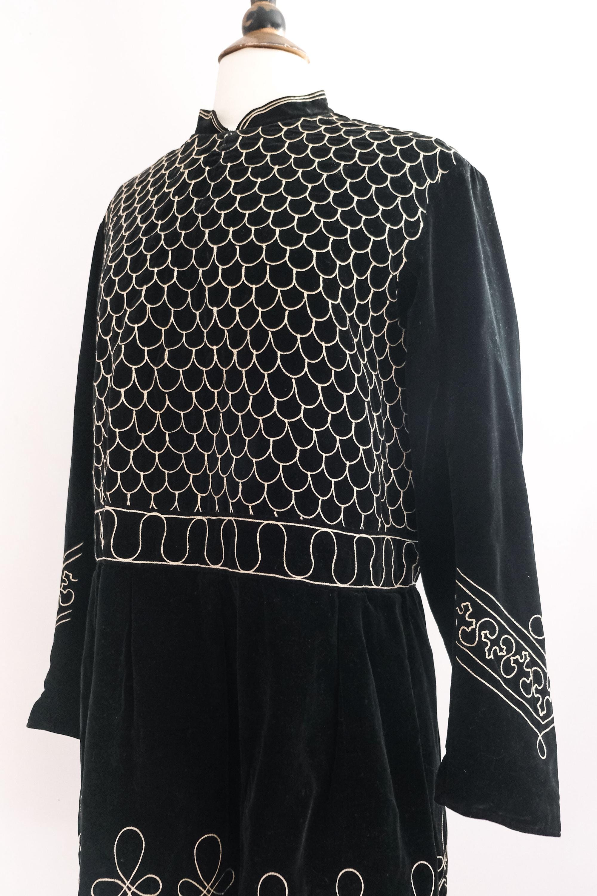 Antique 1920’s Freemason Guard Black Velvet Robe • M/L - Etsy