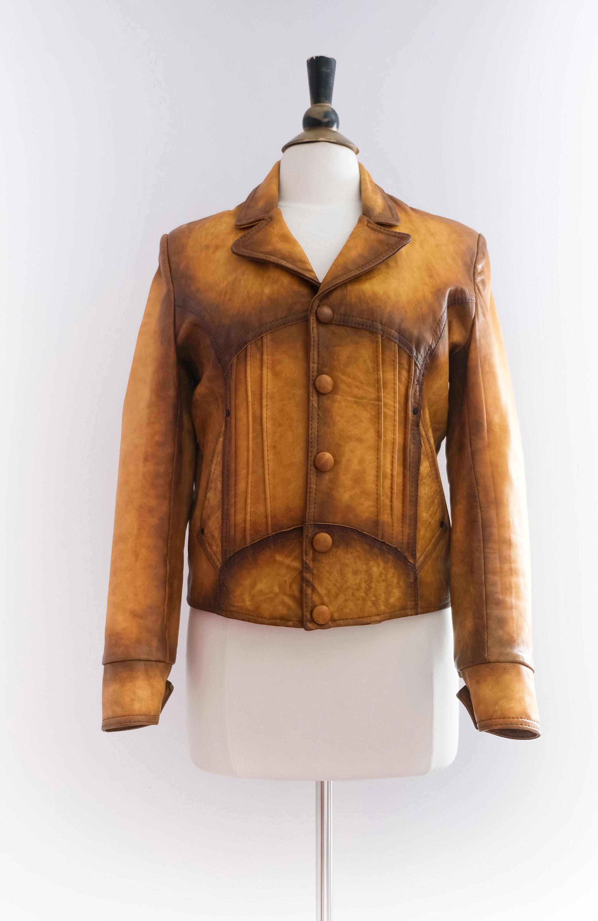 Vintage 1970's Leather Ranch Western Leather Jacket • UNISEX Vintage 1970's Leather Ranch Western Leather Jacket • UNISEX