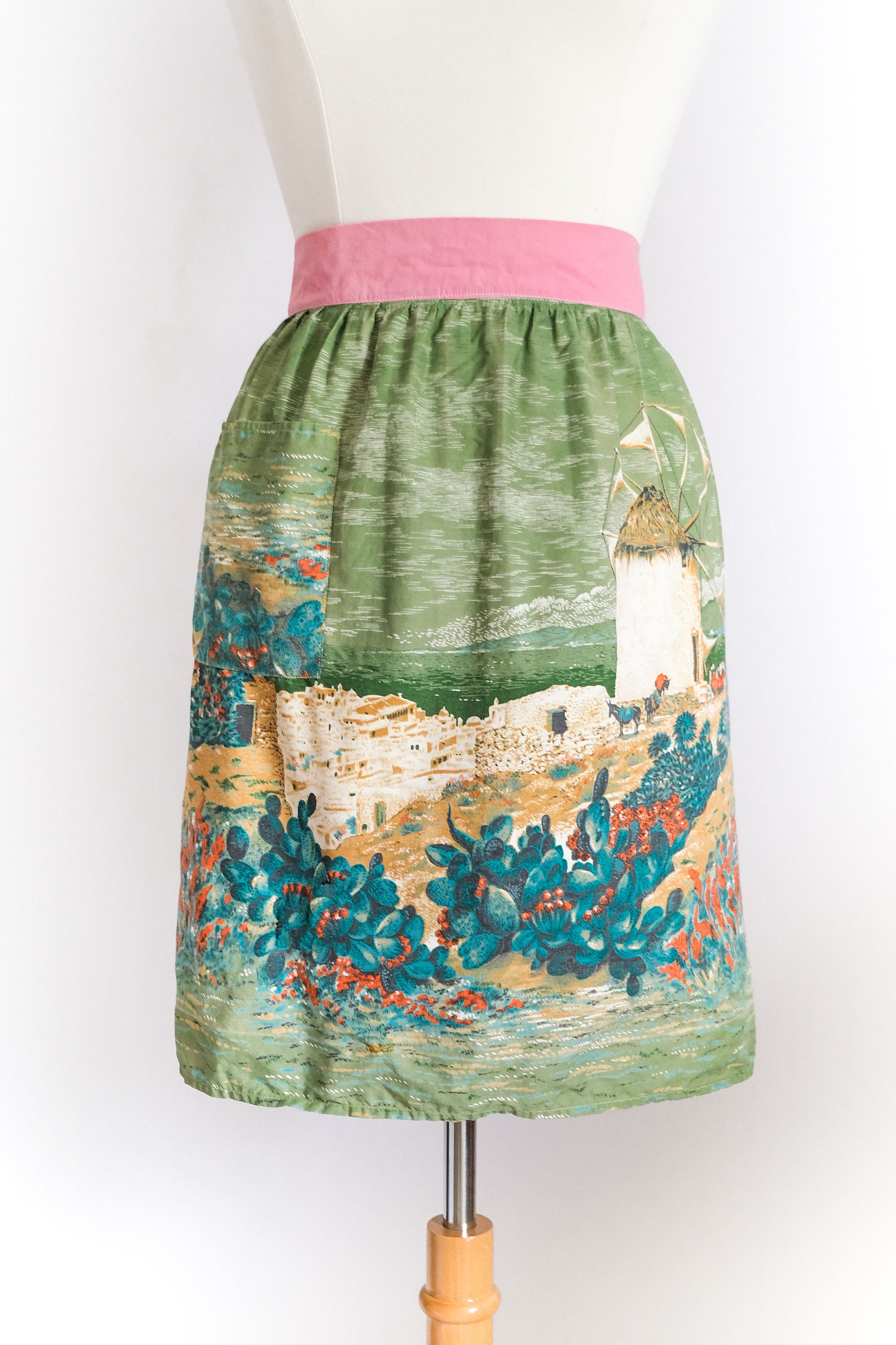 1950年代のヴィンテージノベルティプリントエプロン • XS-M - Etsy 日本