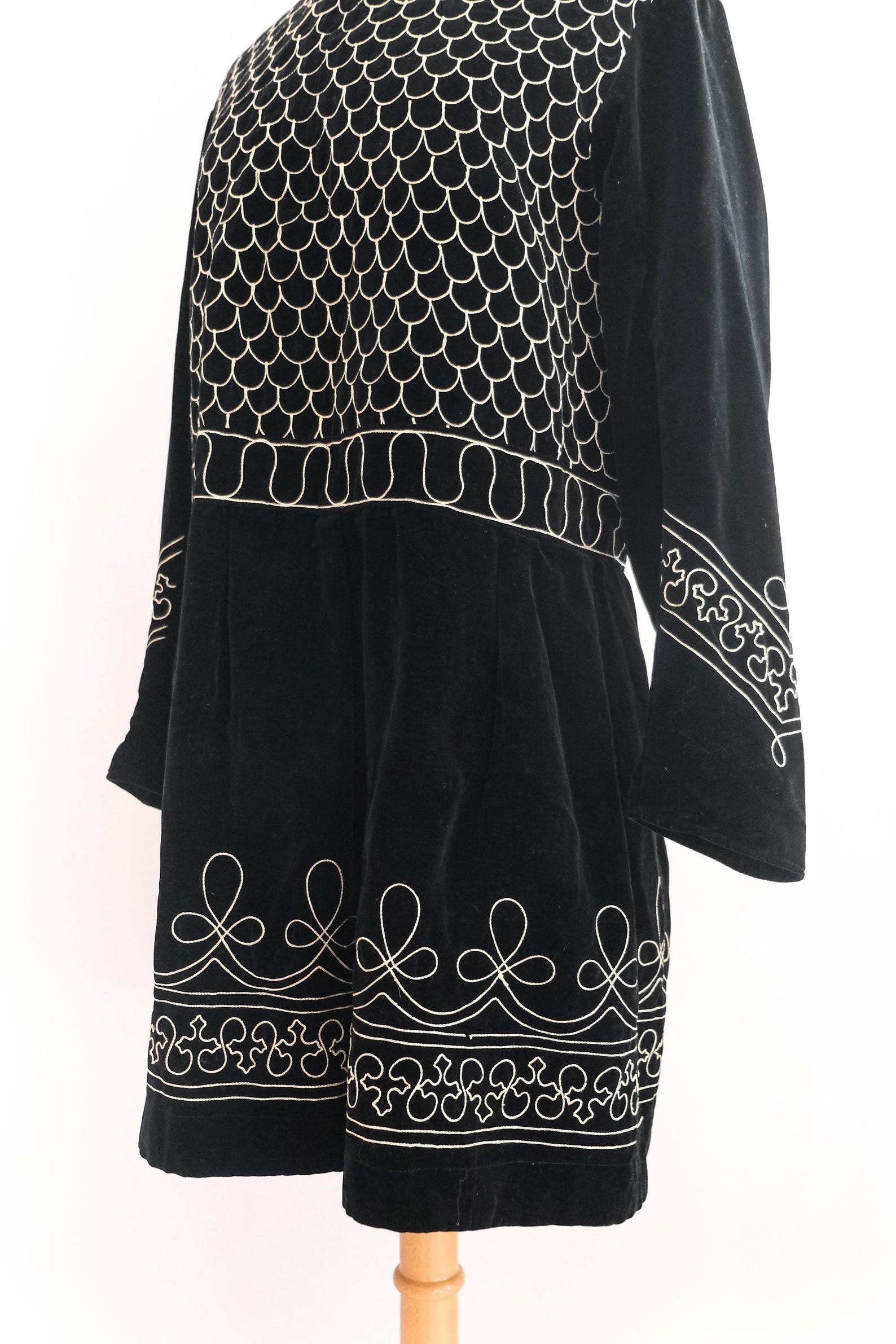 Antique 1920’s Freemason Guard Black Velvet Robe • M/L - Etsy