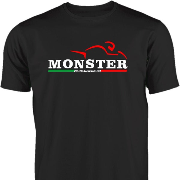 Monster Ducati T-Shirt 5 verschiedenen Farben und in allen Größen lieferbar