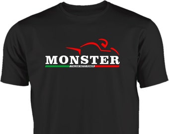 Monster Ducati T-Shirt 5 verschiedenen Farben und in allen Größen lieferbar