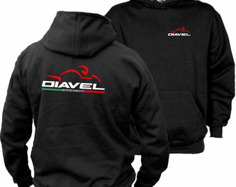 Ducati Diavel Hoodie - Hoodie -Dubbelzijdige print