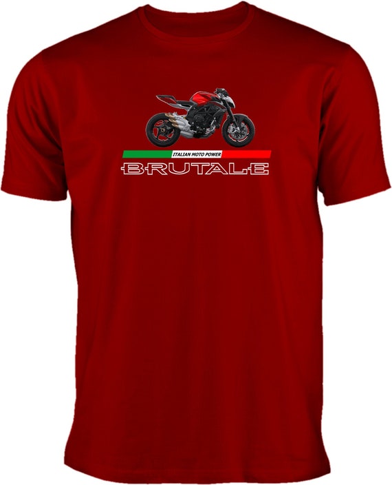 Camiseta brutal MV Agusta para los fanaticos de las veloces motos italianas motivo 2 Etsy Espana