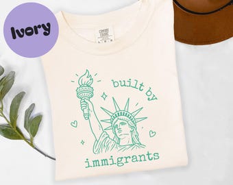 Liberal 4th of July Comfort Colors Shirt, Anti Ice Political Tee, Anti Independence Day T-shirt, Resist Sweatshirt, Equal Rights, Anti Maga