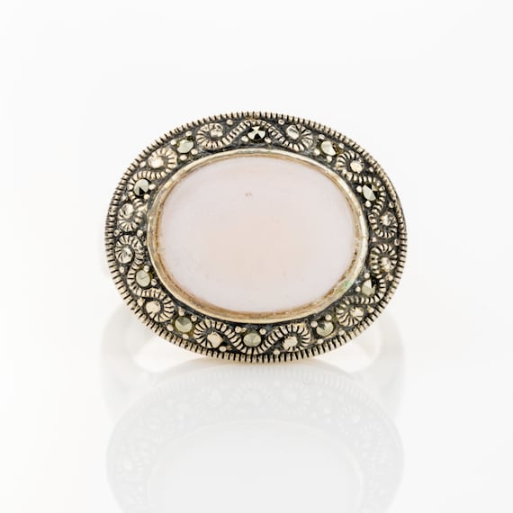 Sterling silver statement ring size 9.75 - image 1