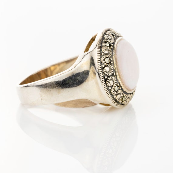 Sterling silver statement ring size 9.75 - image 5