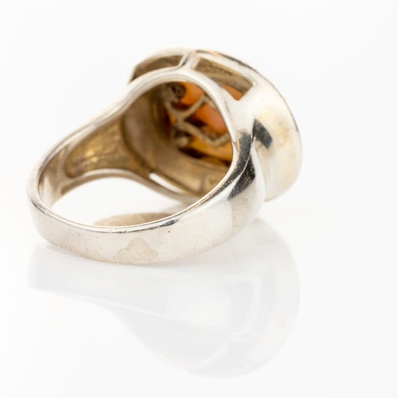 Sterling silver statement ring size 9.75 - image 4