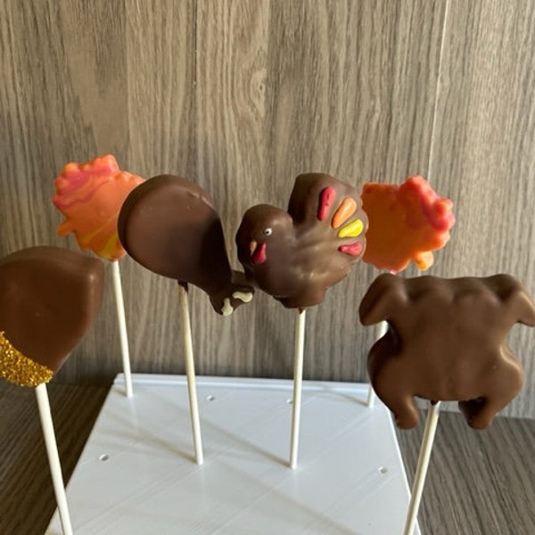 Thanksgiving Cookie Cutters for Cake Pops and Smaller Cookies