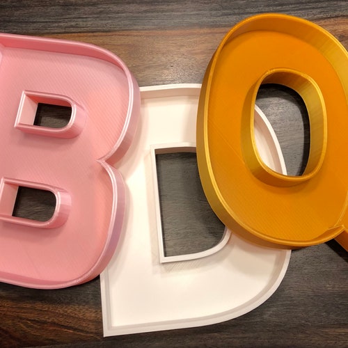 9 Inch Letter Boxes for Charcuterie Treats Cake Balls Etsy