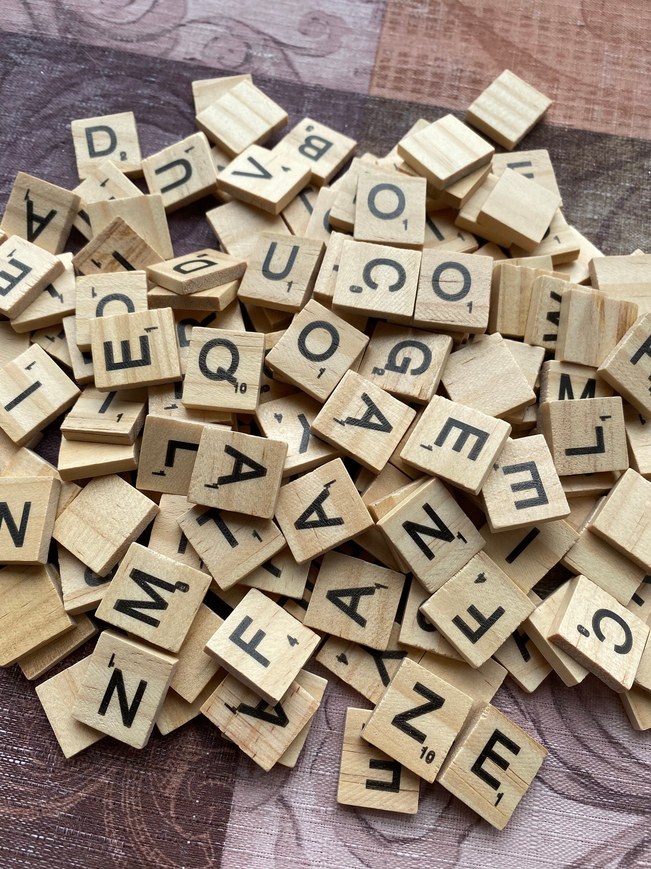 Individual Scrabble Letter Tiles Scrabble Letters A to Z You Pick