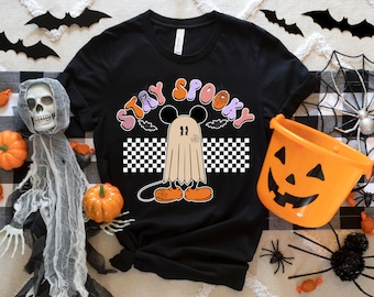 Mickey Ghost Stay Spooky Shirt, Mickey Boo Halloween Shirt, Disney Spooky Shirt, Disney Halloween Shirt, Cute Halloween Shirt, Spooky shirt