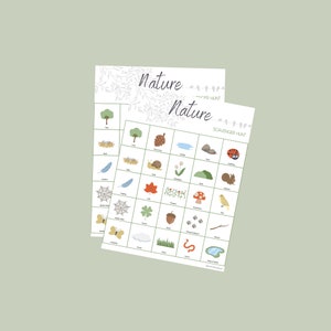 Nature Scavenger Hunt | Nature Activity For Kids | Nature Print Out | Outdoor Fun | Nature Walk Checklist