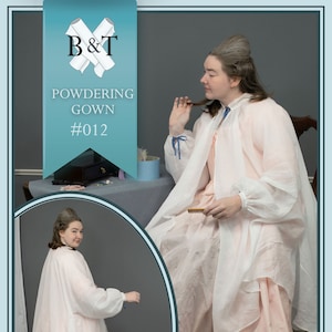 Burnley & Trowbridge Powdering Gown Pattern-Digital
