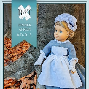 Burnley & Trowbridge 16 pulgadas y 18 pulgadas muñeca Pinner delantal patrón-digital