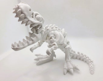 Flexibles T-Rex Dinosaurier Spielzeug – 3D-gedruckte Gelenkfigur – Umweltfreundliche PLA – Fidget Geschenk