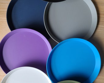 Circular Plant Saucer – 3D-Printed Drip Tray – Eco PLA – Multiple Sizes