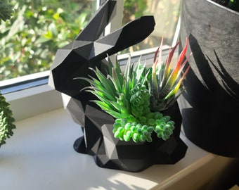 Maceta de conejo grande impresa en 3D – Eco PLA