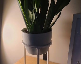 Plant Pot Stand (x3) for plant pot / planter - Eco-friendly, sustainable, biodegradable plastic - Gift - Present - 3D Printed - 12 colours