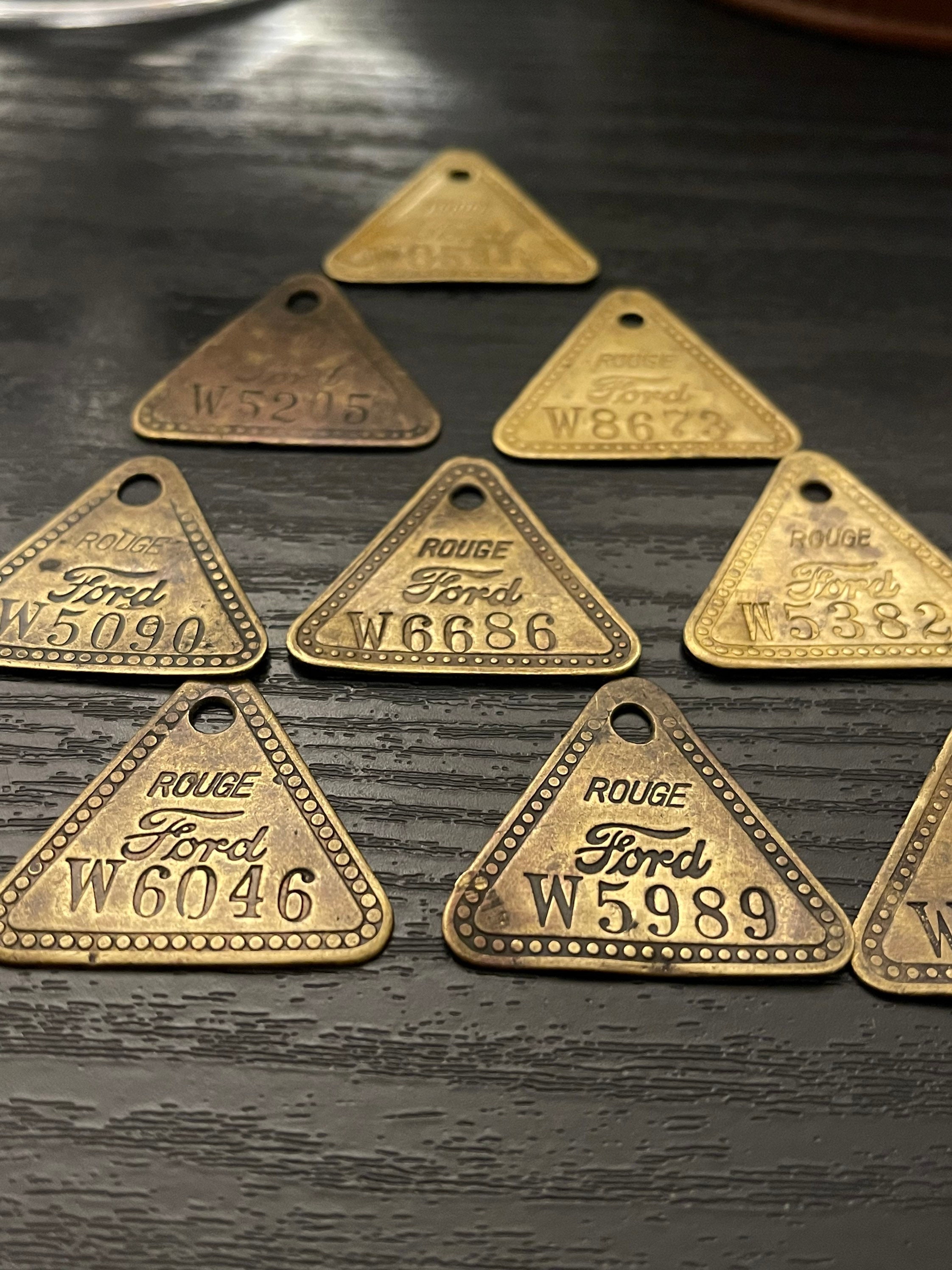 Vintage brass tags – Refined Peddler Apparel