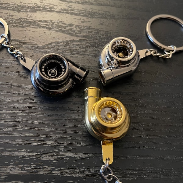 Turbo keychain,car guys , automotive accessories,key chains,men’s keychains