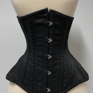 Curvy Corset Steel Boned Underbust Waist Training Tightlacing Size 18-40&quot;