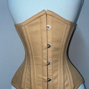 Heavy Duty Corset Steel Boned Underbust Waist Training Size 18-40&quot;