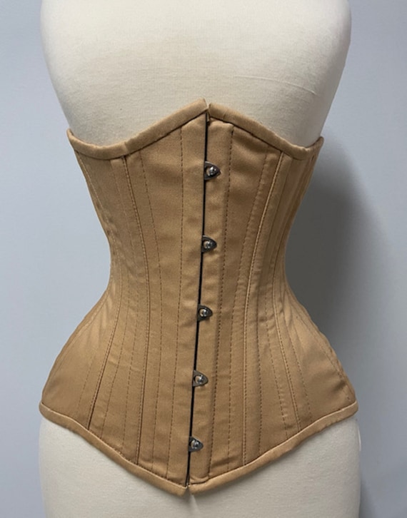 Longline Corset Waist Training Steel Boned Underbust Tightlacing