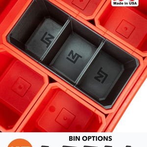 Milwaukee PACKOUT Small Parts Organizer Large Divider Bins – Neat Tools