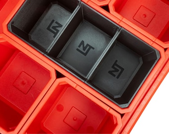Milwaukee PACKOUT Small Parts Organizer Large Divider Bins – Neat Tools