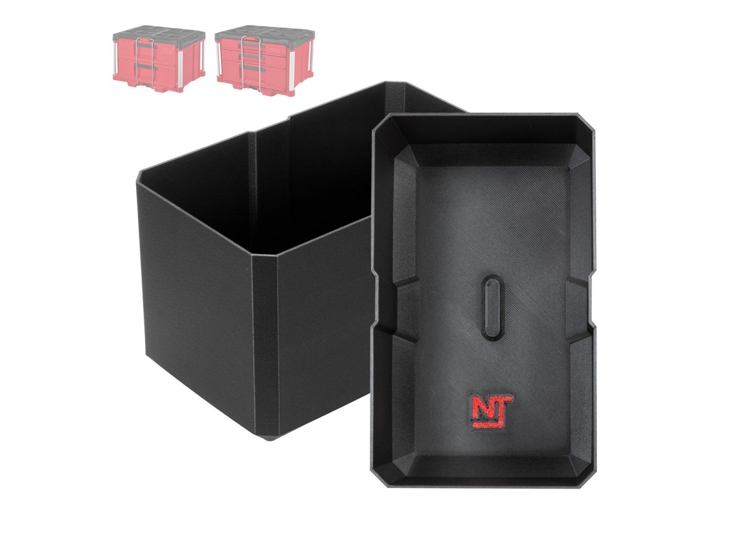 Milwaukee PACKOUT 2 drawer 3 drawer Multi depth Toolbox Organizer