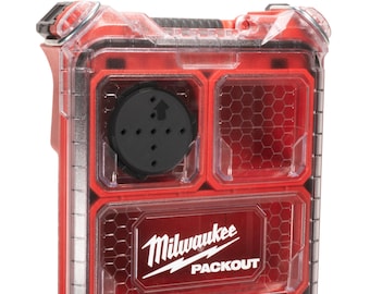 Milwaukee PACKOUT Twist-Lock Mounting Adapters – Batteries & More (4-Pack)