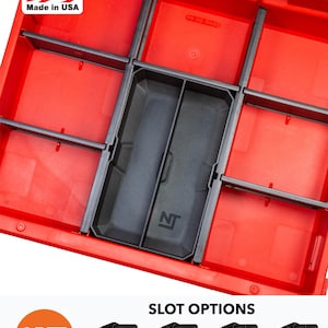 Milwaukee PACKOUT 3 Standard Drawer Toolbox Organizer Large Divider Bins – Neat Tools