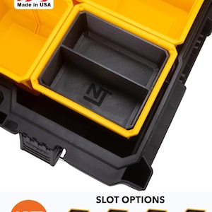 Dewalt TOUGHSYSTEM 2.0 Small Parts Organizer Stacking Divider Bins – Neat Tools