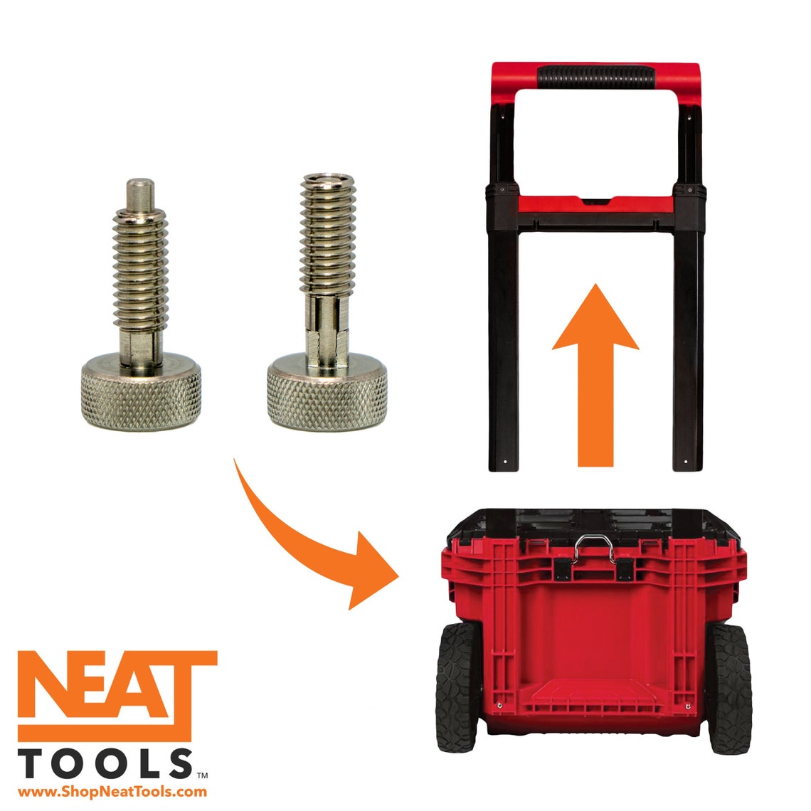 Handle Quick Release Pins for Milwaukee PACKOUT Rolling Etsy