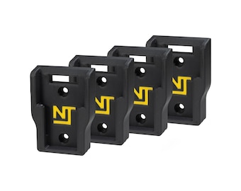 Dewalt 20V MAX Battery Mounts (4-Pack) – Neat Tools Power Tool Organizer