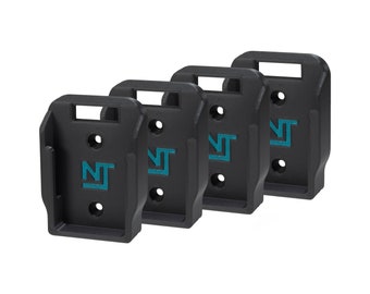 Makita 18V Battery Mounts (4-Pack) – Neat Tools Power Tool Organizer