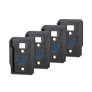 Bosch Dual Battery Mounts for Bosch Tools Batteries (4-Pack) - Neat Tools - Custom Power Tool Battery Mounting Mod