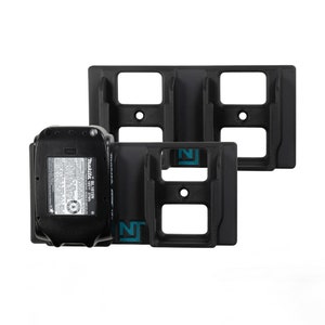 Makita 18V Dual Battery Mounts for Makita Power Tools Batteries (2-Pack) - Neat Tools - Custom Power Tool Battery Mounting Mod
