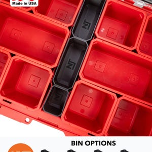Milwaukee PACKOUT Small Parts Organizer Center Divider Bins – Neat Tools