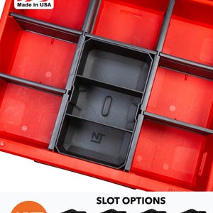 Milwaukee PACKOUT 2 & 3 Deep Drawer Toolbox Organizer Large Divider Bins – Neat Tools