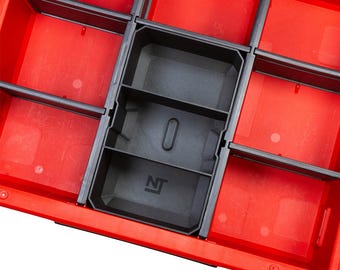 Milwaukee PACKOUT 2 & 3 Deep Drawer Toolbox Organizer Large Divider Bins – Neat Tools