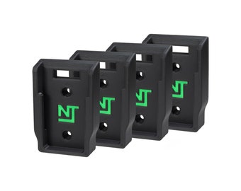 Flex 24V Battery Mounts (4-Pack) – Neat Tools Power Tool Organizer