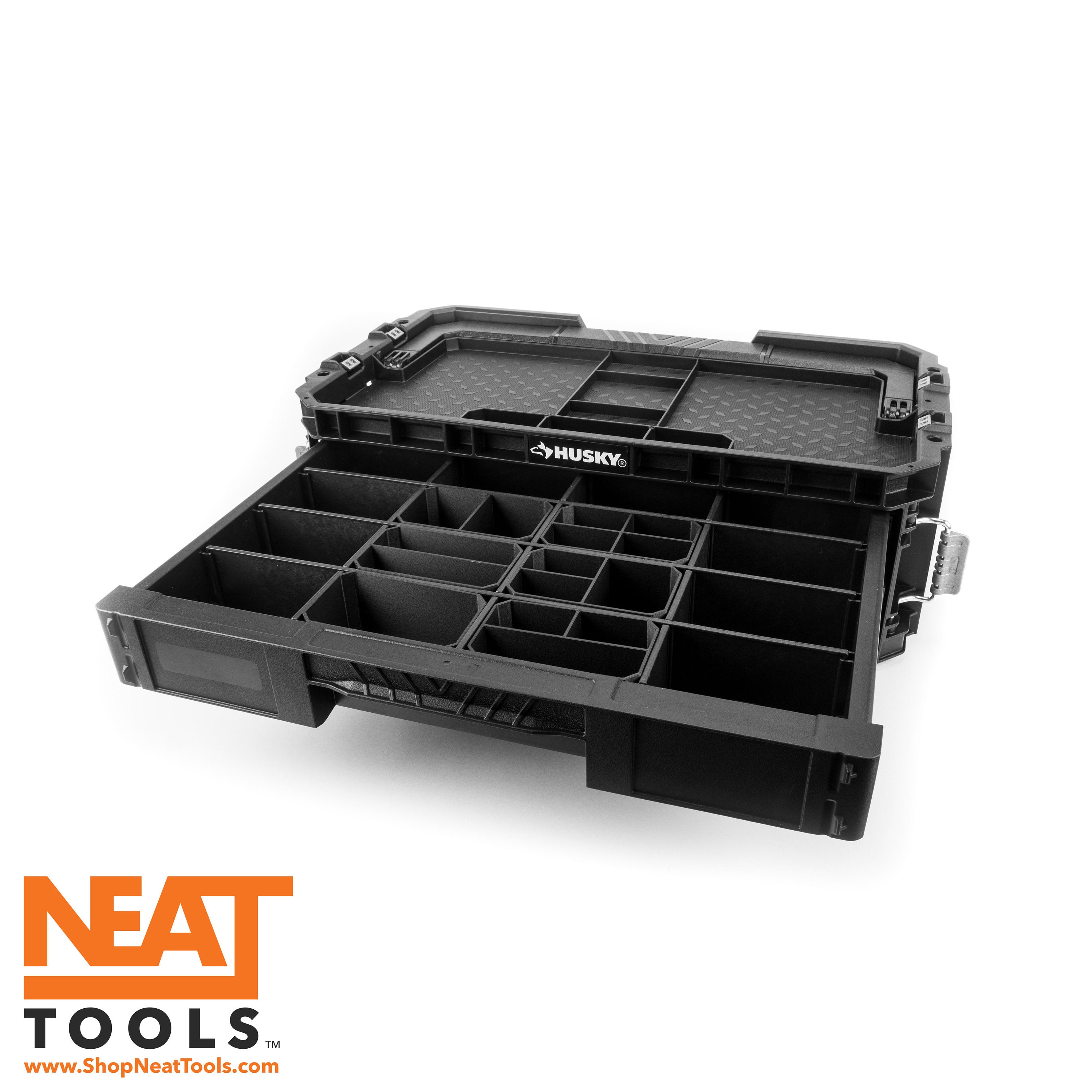 Husky Connect 2-drawer Small Parts Organizer Divider Bin - Etsy