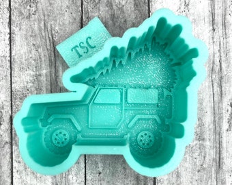 Off-road Christmas vehicle vent clip mold