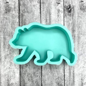 Bear car freshie vent clip mold