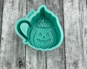 Pumpkin latte cup vent clip mold