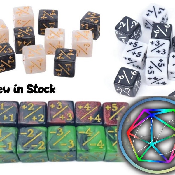 Magic The Gathering +- Dice, multiple options